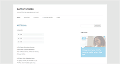 Desktop Screenshot of cantorcristao.org
